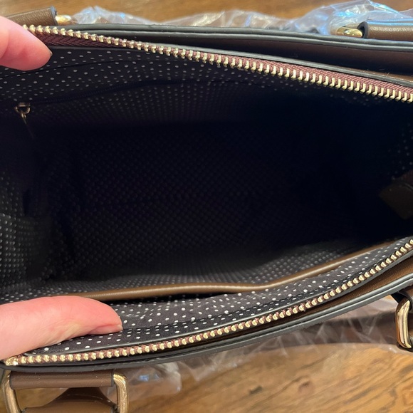 41 Hawthorn Dark Brown Satchel
